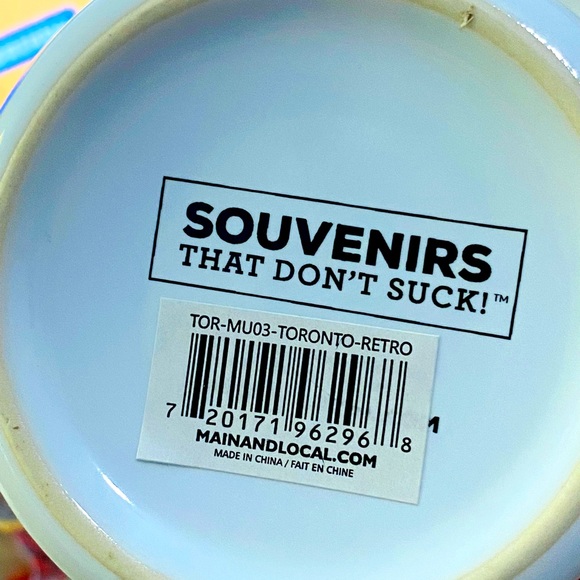 2/$25 Toronto Retro Mug | NWOT | Main and Local - Picture 5 of 5